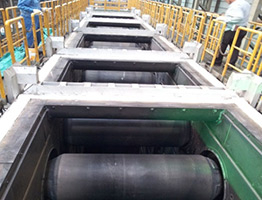 연속로 Top Bung 시공 후