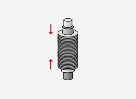 삽입된 Non-Tex Disc 가입 및 조립
